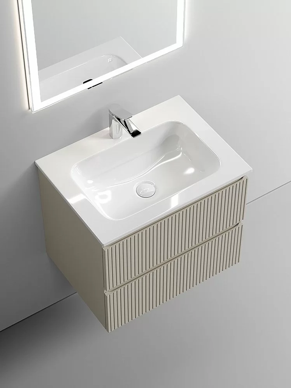 Тумба с раковиной Sancos SNOB T SNT60CE 60 Beige Soft