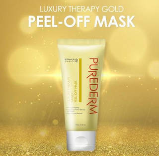 Маска пленка для лица с биозолотом PUREDERM Peel Off Mask 100g