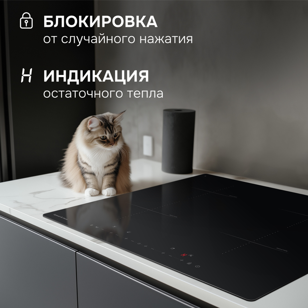 Стеклокерамическая варочная панель Zigmund & Shtain CI 22.6 B