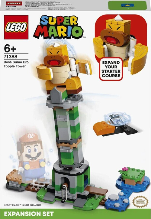 Конструктор LEGO Super Mario 71388 Падающая башня босса братца-сумо