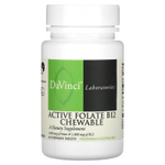 DaVinci Laboratories, Активный фолат B12, жевательные таблетки, 60 жевательных таблеток