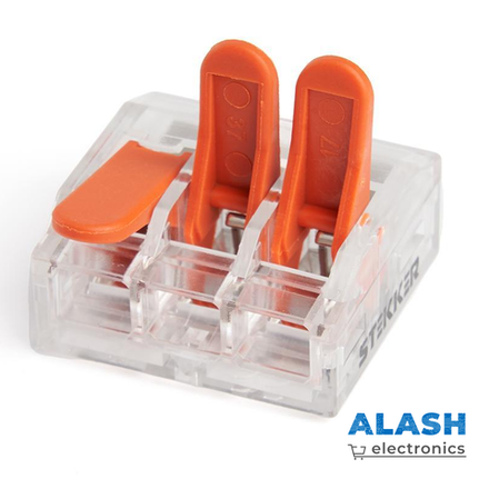 Универсальная компактная клемма WAGA copy, 3-проводная