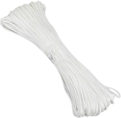 Фал комбинированный п/э-п/п, белый 6 мм 25м