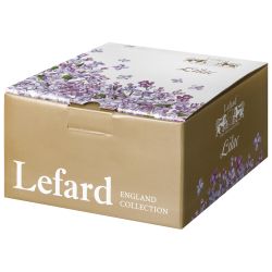НАБОР КРУЖЕК LEFARD "LILAC" 4 ШТ. 300 МЛ (КОР=12НАБ.)