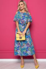 Платье "Марианна" миди (тропик) П8746 LT Collection (Акция)