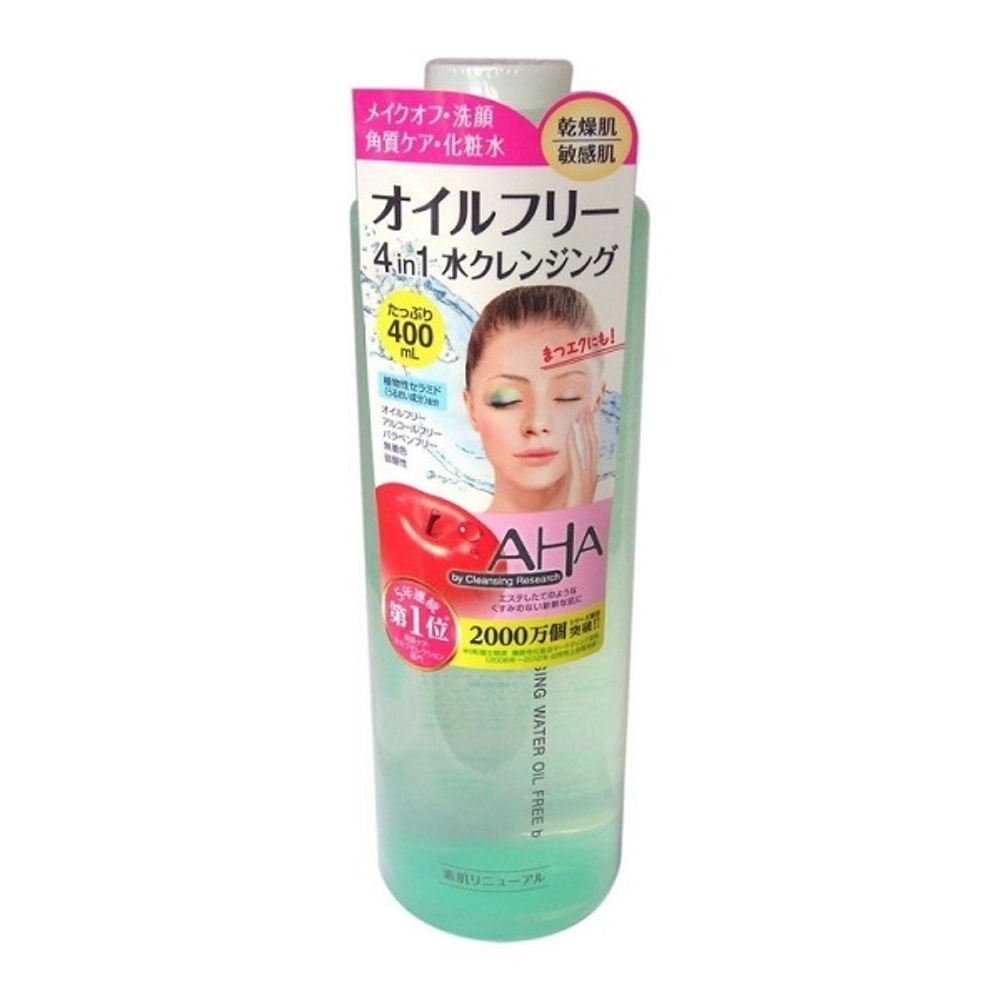 Средство для очищения и снятия макияжа с фруктовыми кислотами BCL Cleansing Water Oil Free 400мл