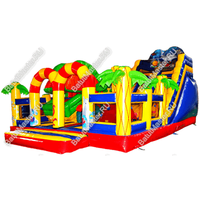 Надувной батут "Тропикана мини", 8.5*6.5*5 м