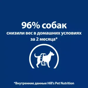 Ветеринарный сухой корм для собак Hill's Prescription Diet Metabolic, контроль веса, с курицей