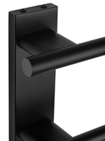 Полотенцесушитель электрический WONZON & WOGHAND NÜRNBERG, Черный матовый (WW-AL345-MB)