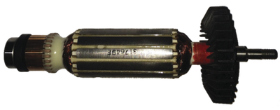 Якорь мшу Makita GA-5030/4530 (резьба, D:6/9/29.2/21.7/7-мм, L:162-мм, а: 517649-4) [AEZ]
