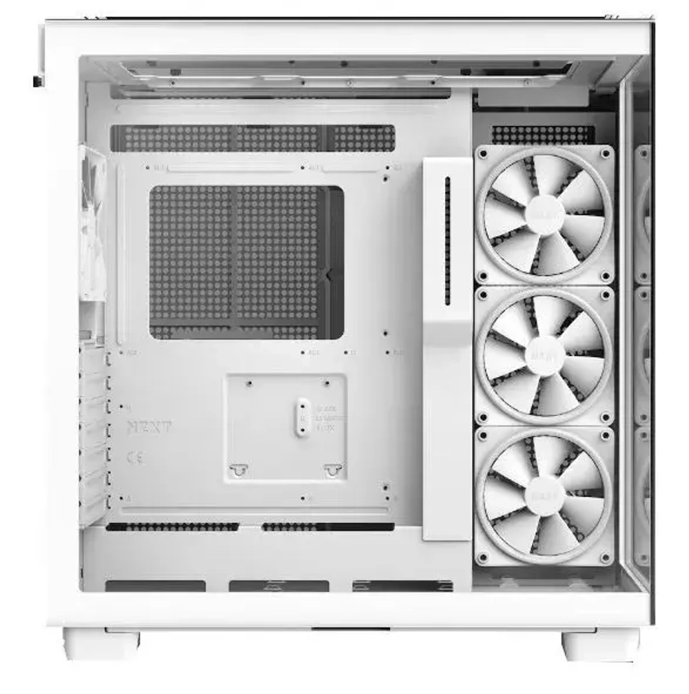 Корпус NZXT H9 Elite Window Mini-ITX, Micro-ATX, ATX White (CM-H91EW-01) RTL