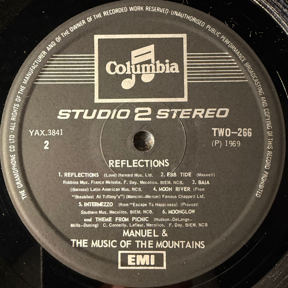 Manuel And The Music Of The Mountains – Reflections (Англия 1969г.)