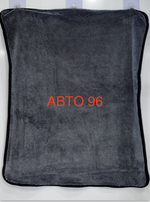 E-01 XX / Мягкое полотенце из микрофибры для чистки автомобиля (серый) 60x50 см (за 1 шт.) Оптом