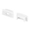 Заглушка Arlight 2 шт. LINE-1708 с отверстием WHITE 044235