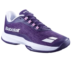 Женские теннисные кроссовки Babolat Jet Tere 2 Clay - dark purple/silver
