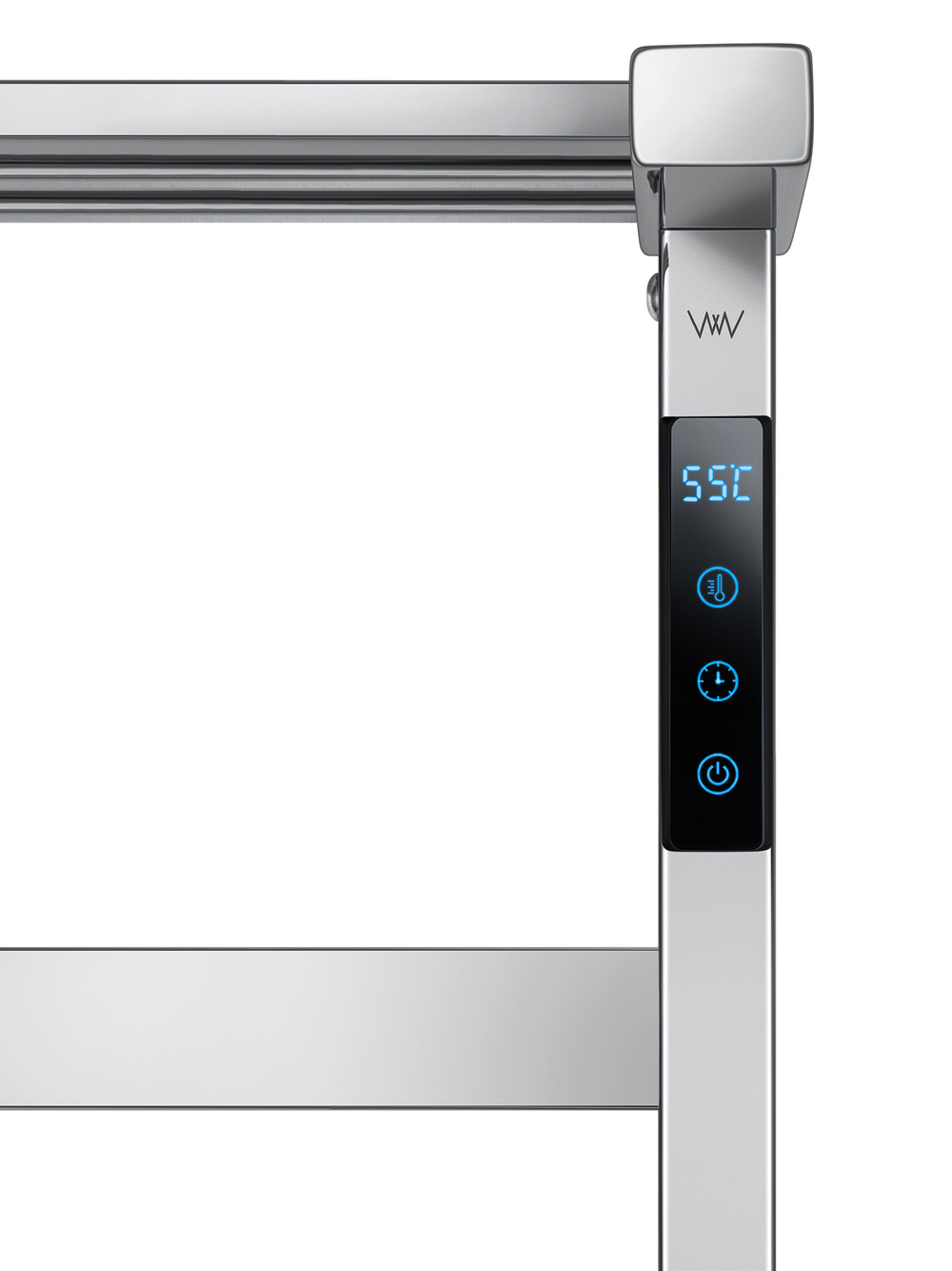 Полотенцесушитель электрический WONZON & WOGHAND FRANKFURT, Хром (WW-A1026-CR)