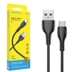 Кабель USB - TypeC BOROFONE BX51 (черный) 1м