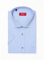 Сорочка мужская VESTER короткий рукав, цвет голубой 74718 07