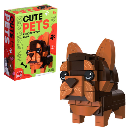 УЦЕНКА Конструктор Cute pets, МИКС