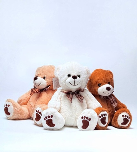 Мягкая игрушка "Медведь" 25 см оптом.