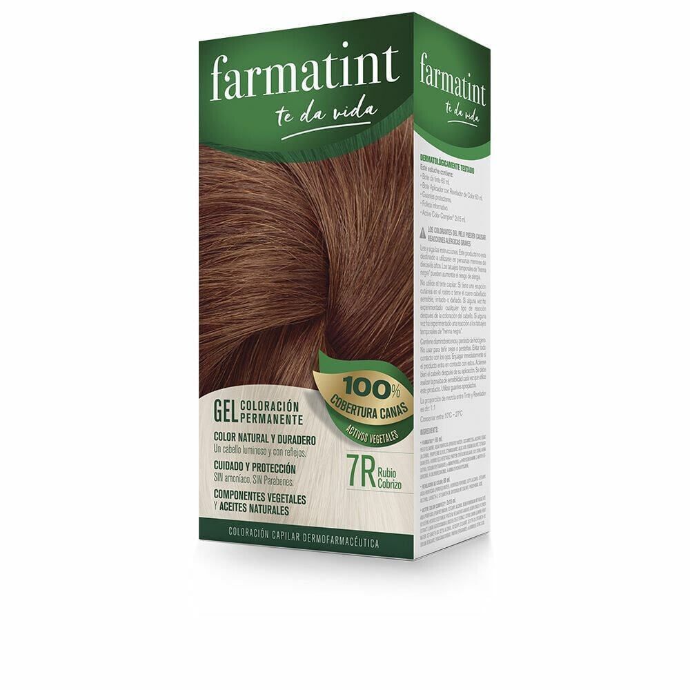 Постоянная краска Farmatint 7r-Rubio Cobrizo Гель