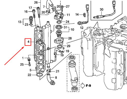 18120-ZY3-010ZA MANIFOLD, L EX