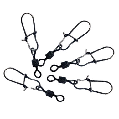 Вертлюг с карабином Hanzo DS-3004 №06 18кг 10шт