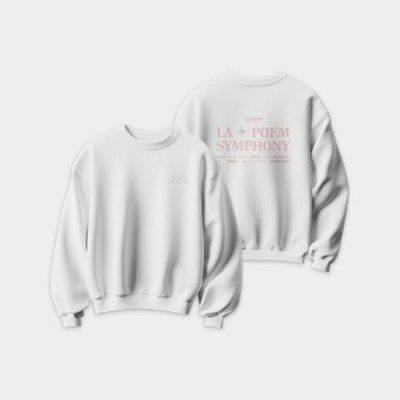 (ПРЕДЗАКАЗ) товары LA POEM - 2025 LA POEM SYMPHONY MD Sweatshirt WHITE