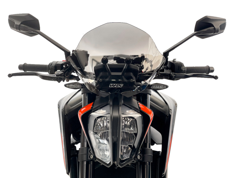 WRS Ветрове стекло Sport KTM Duke 890 / Duke 790  затемненное KT011F