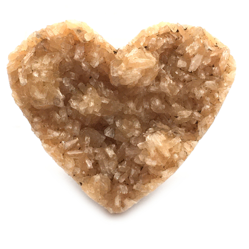 Жеода кварца в форме сердца 50х46 мм