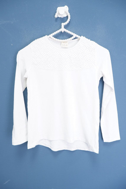 Джемпер Zara с кружевом на 8 лет