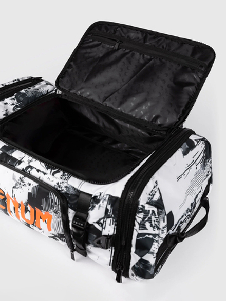 Сумка спортивная Venum UFC Zenith Fight Week Black/White/Orange