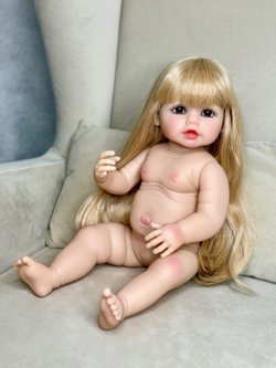 Кукла Реборн виниловая 55см (FA-309A1)