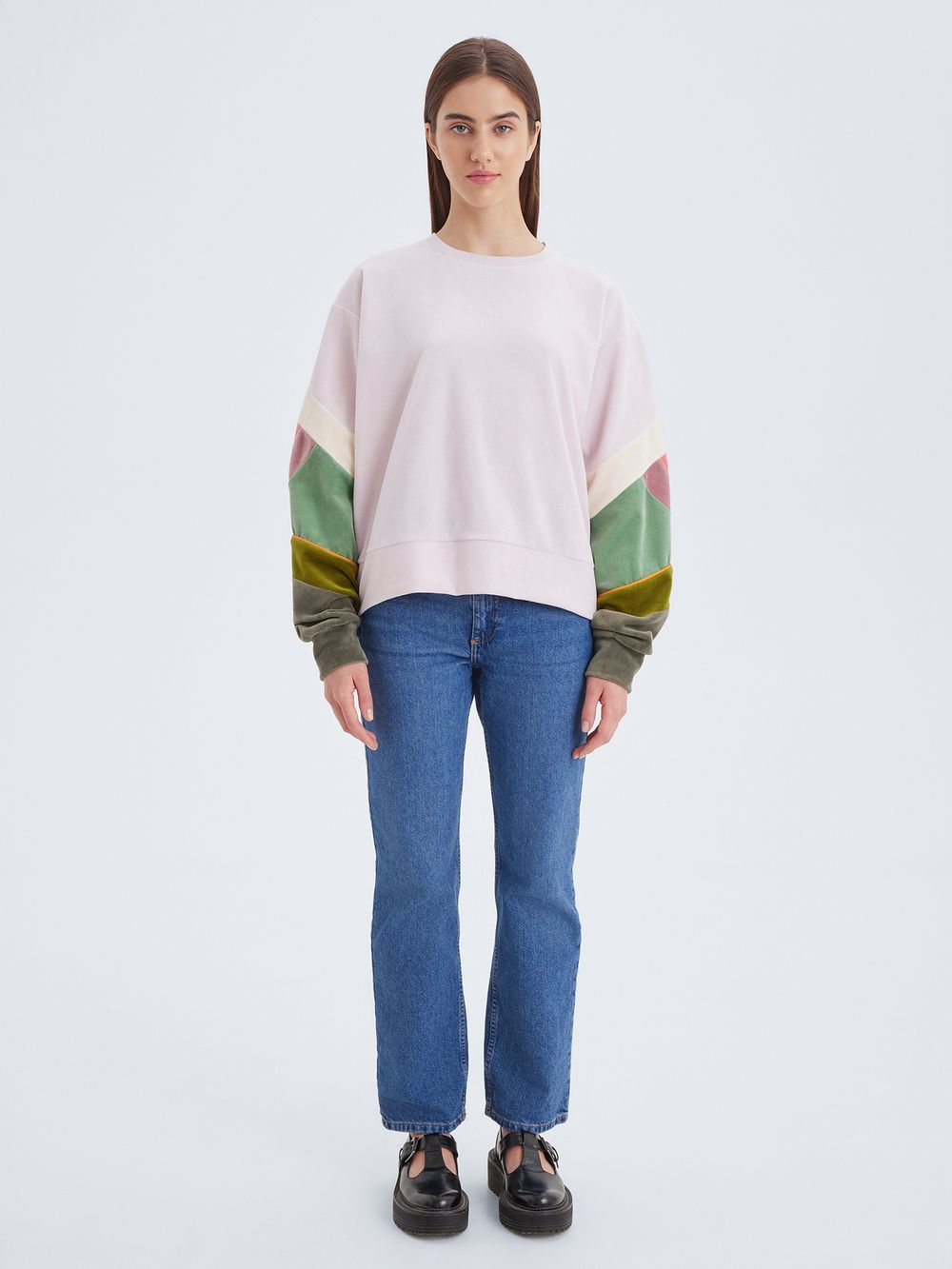 Толстовка "Бабочка" нежная роза