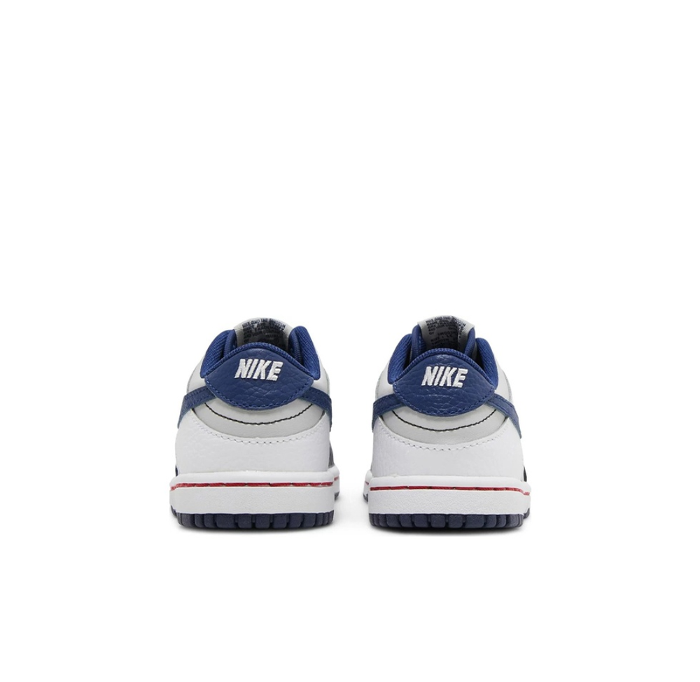 Детские кроссовки Nike x NBA Dunk Low EMB '75th Anniversary - Nets' DC9562-001