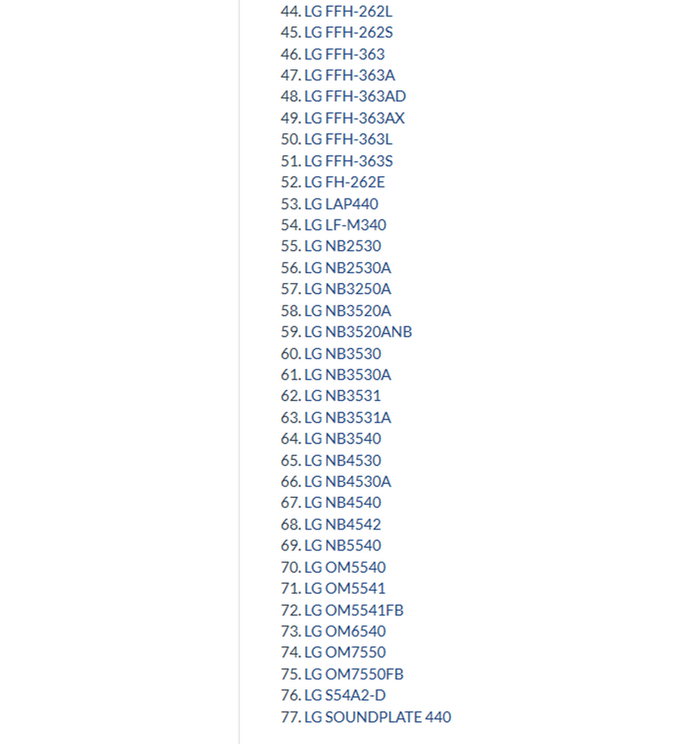 Пульт для муз.центров, саундбаров LG универсальный RM-D1318