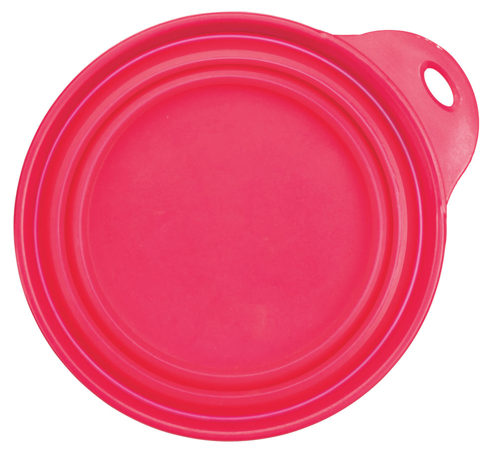 Миска дорожная для собак Trixie Travel Bowl, размер 14см.