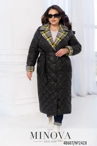 Куртка 2428-черный-желтый Minova