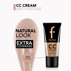 flormar CC Cream Anti-Fatigue - Крем CC SPF 20 CC04, 35 ml