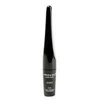 Устойчивая блестяще-черная подводка для глаз с роликом #02 Provoc Eyeliner Wheel Shiny Black