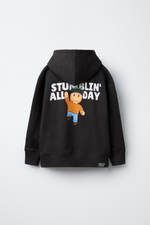 Толстовка с рельефным принтом stumble guys ™ © scopely