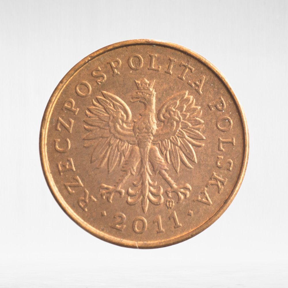 Poland, 2 Grosze, 2011, VF