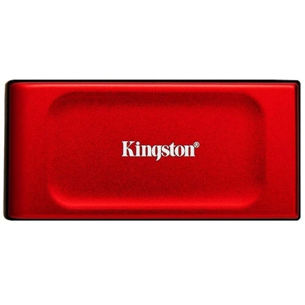 Внешний SSD диск Kingston Portable SSD 1TB XS1000,Type-C / A, USB 3.2 Gen 2, R / W 1050 / 1000MB / s, 70x33x14mm, 29g., Red (5 лет) (SXS1000R / 1000G)