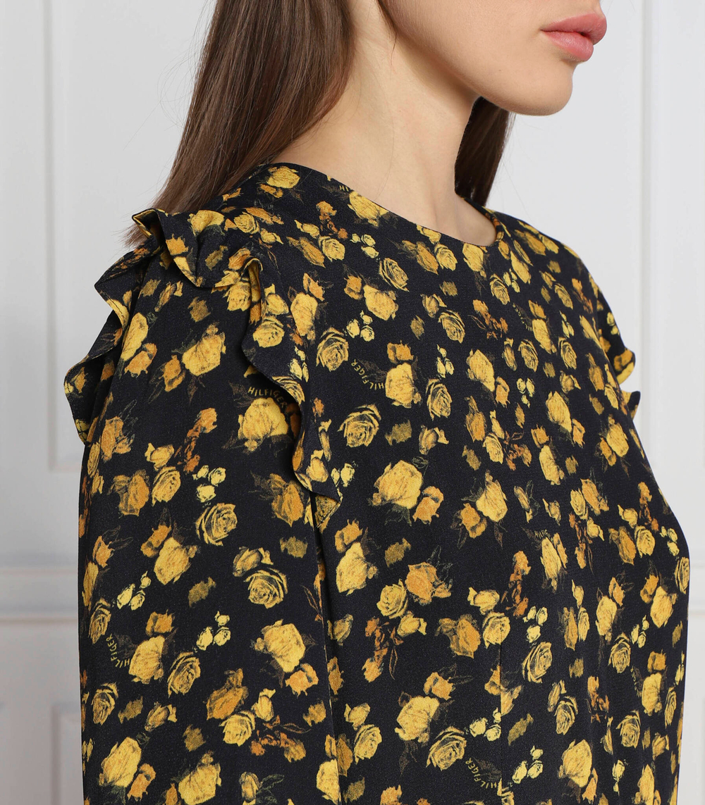 платье moss crepe rose Tommy Hilfiger - черный(WW0WW37093)