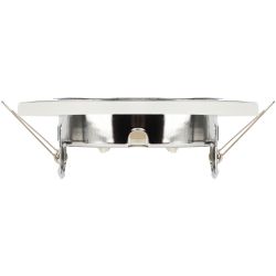 Светильник встраиваемый ЭРА KL79 WH/CH под лампу GX53 белый/хром | Встраиваемые светильники Для ламп GX53