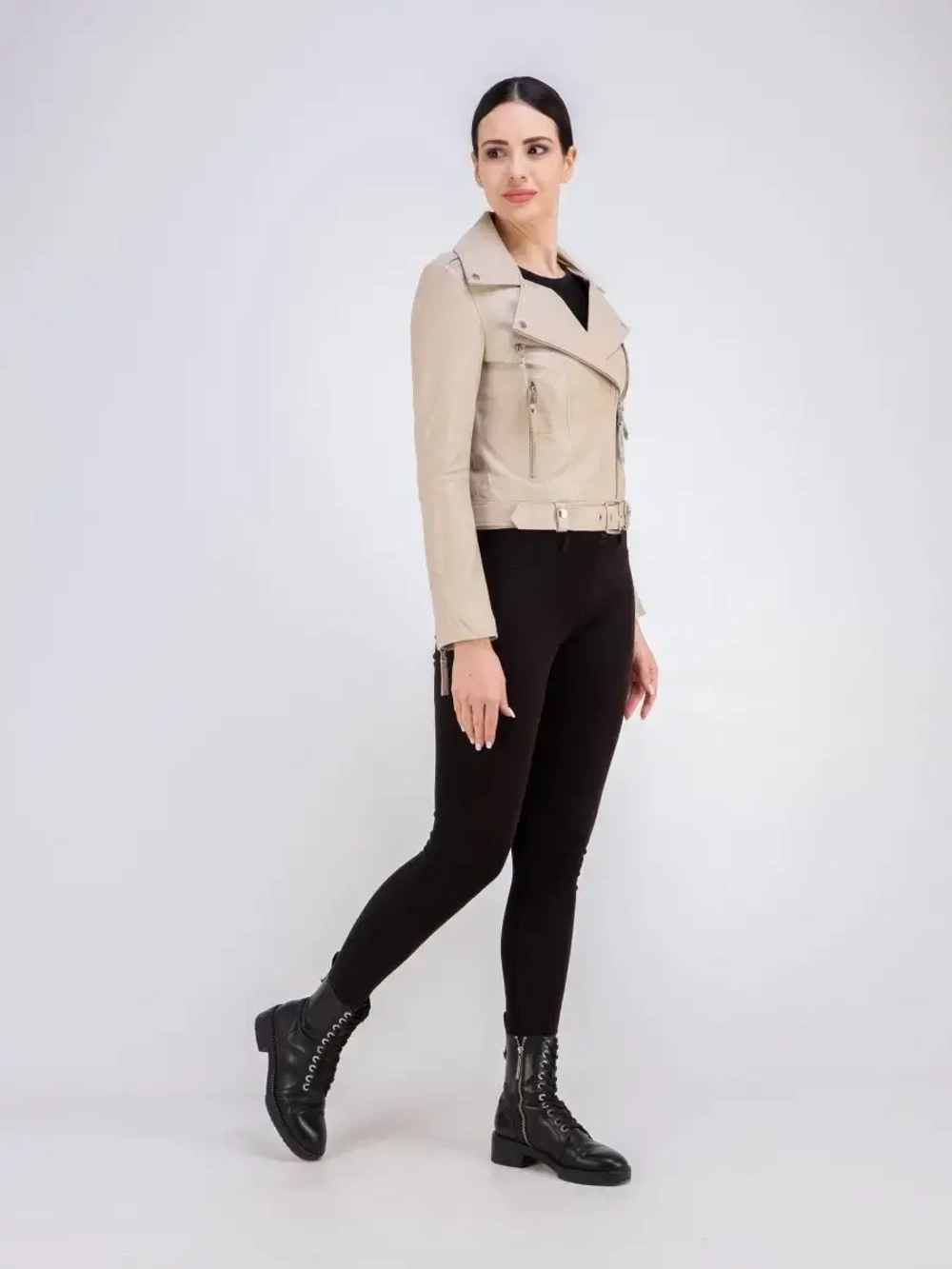 Косуха женская из натуральной кожи Турция