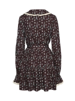 Платье с кружевной отделкой DAN MARALEX