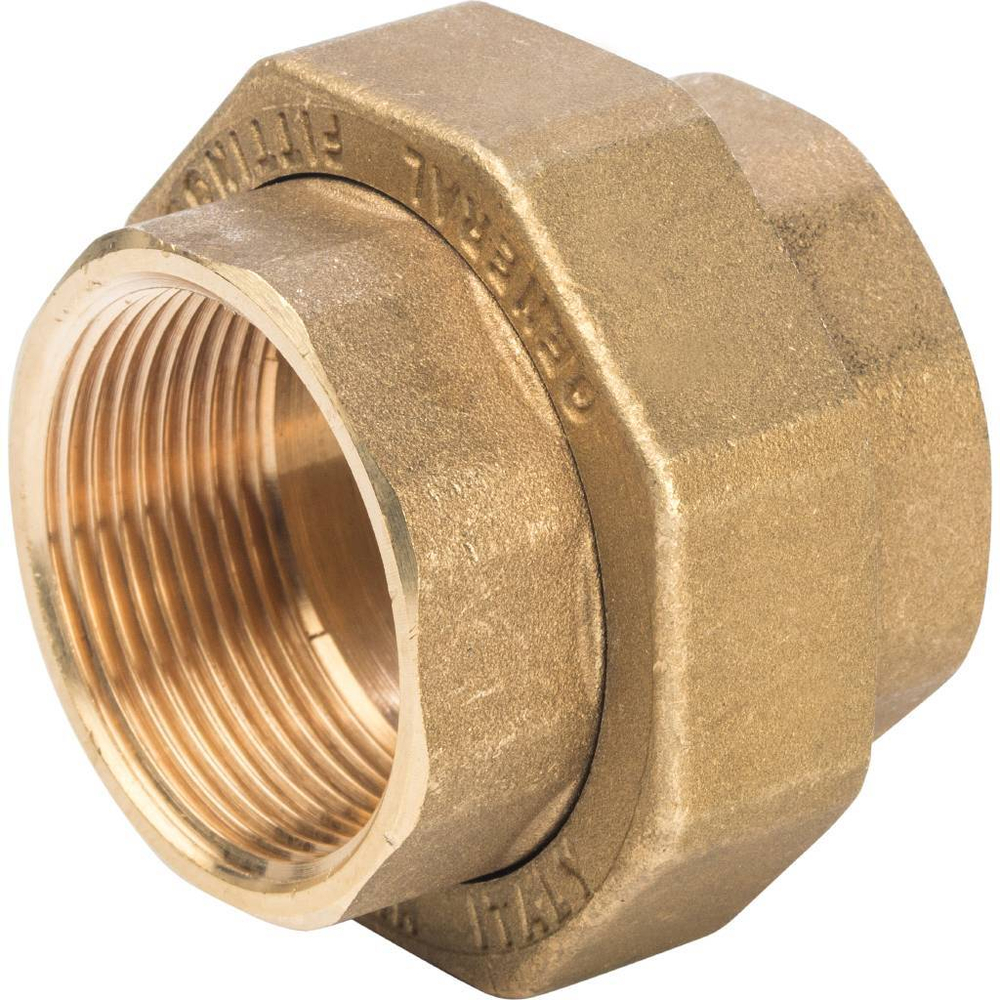 Американка STOUT прямая 1 1/2" ВР/ВР конусное уплотнение (металл по металлу)