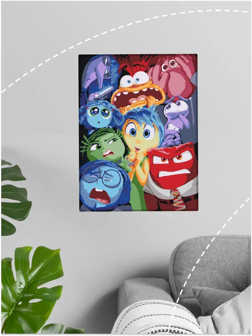 Картина по номерам Головоломка 2