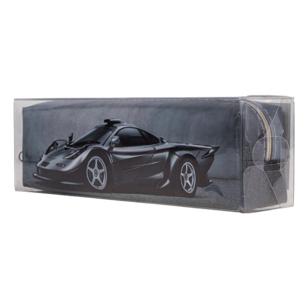 Пенал-косметичка 1 отд. 20*5,5*3,5см кожзам "Машина" 4 вида микс